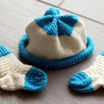 Gestricktes Geschenk zur Geburt